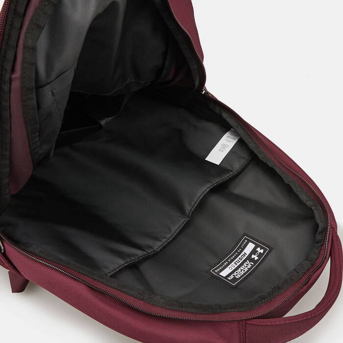 Under Armour UA Hustle 5.0 Backpack Red Under Armour UA Hustle 5.0 Backpack Red image number 3