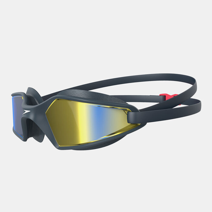 Speedo Hydropulse Mirror Swimming Goggles Blue image number 2