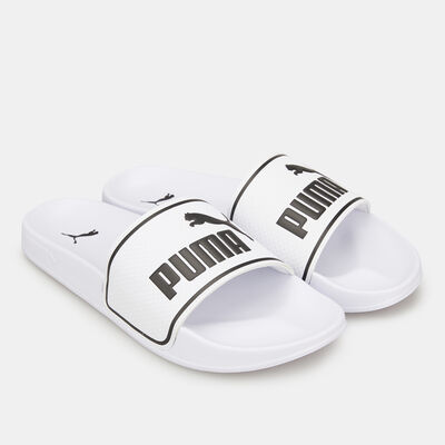 PUMA Men's Leadcat 2.0 Slides White PUMA Men's Leadcat 2.0 Slides White