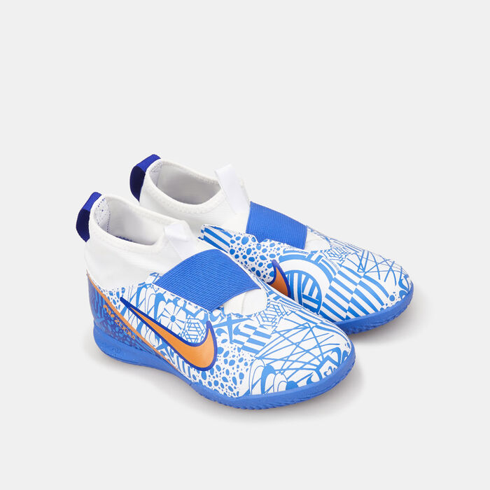 Nike Kids' Mercurial Zoom Superfly 9 Academy CR7 Indoor Court Football Shoe White Nike Kids' Mercurial Zoom Superfly 9 Academy CR7 Indoor Court Football Shoe White image number 1