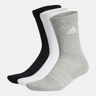 adidas Men's Cushioned Crew Socks (3 Pack) Multi adidas Men's Cushioned Crew Socks (3 Pack) Multi