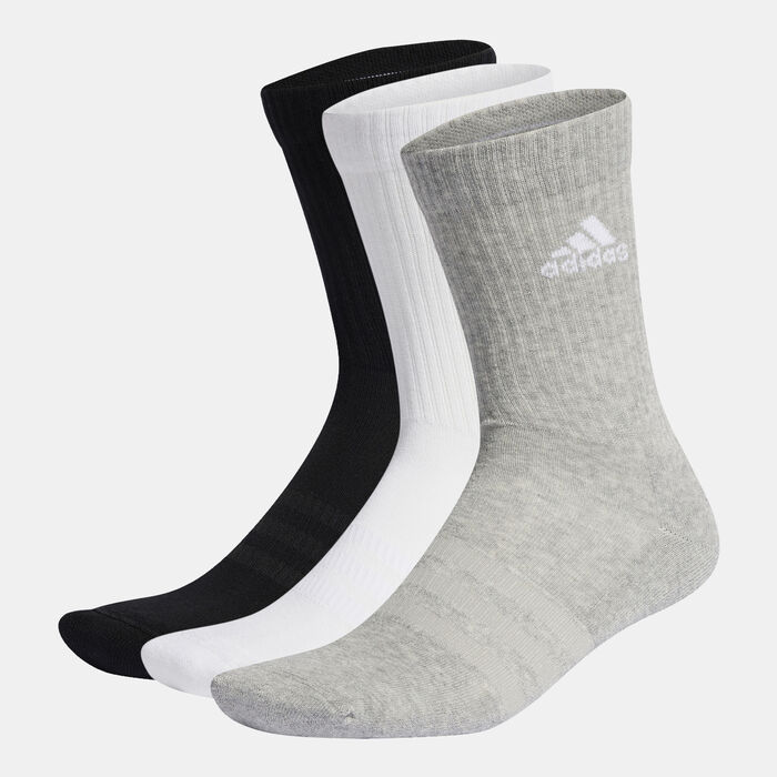 adidas Men's Cushioned Crew Socks (3 Pack) Multi adidas Men's Cushioned Crew Socks (3 Pack) Multi image number 0
