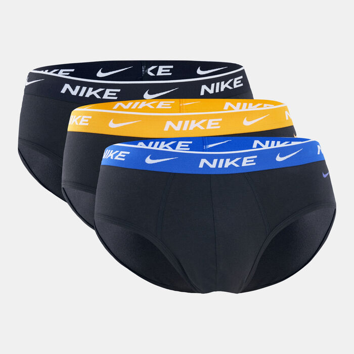 Nike Men's Briefs (3 Pack) Black Nike Men's Briefs (3 Pack) Black image number 0
