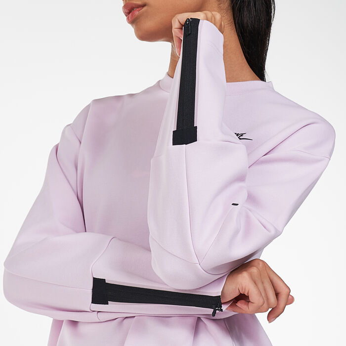 Nike Women's Sportswear Tech Fleece Essential Dress Pink Nike Women's Sportswear Tech Fleece Essential Dress Pink image number 2
