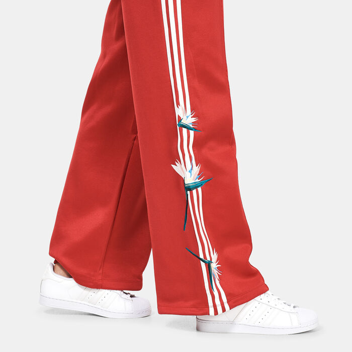 adidas Originals Women's Thebe Magugu Pants Red adidas Originals Women's Thebe Magugu Pants Red image number 3