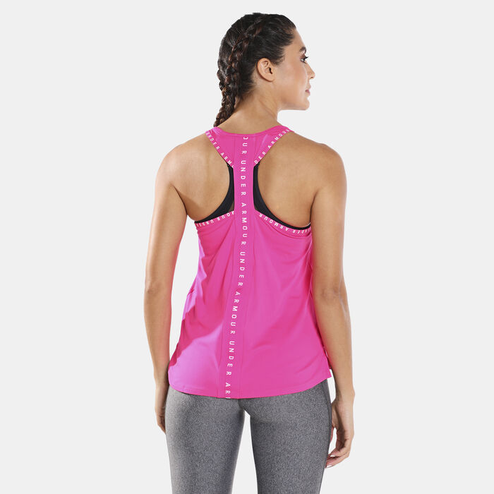 Under Armour Women's Knockout Tank Top Pink image number 1