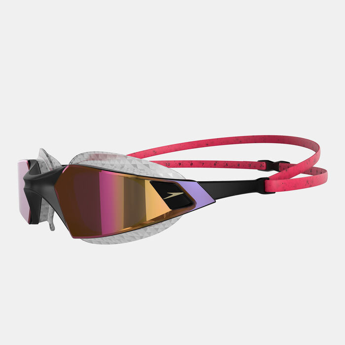 Speedo Aquapulse Pro Mirror Swimming Goggles Red Speedo Aquapulse Pro Mirror Swimming Goggles Red image number 2