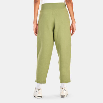 Nike Women's Sportswear Phoenix Fleece High-Waisted Pants Green Nike Women's Sportswear Phoenix Fleece High-Waisted Pants Green