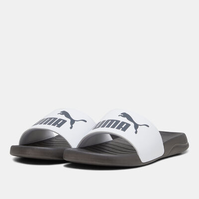 PUMA Men's Popcat 20 Slides White
