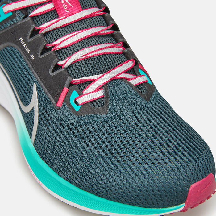 Nike Women's Pegasus 40 Road Running Shoe Green Nike Women's Pegasus 40 Road Running Shoe Green image number 5