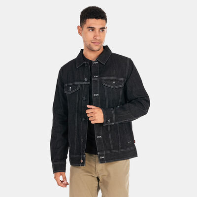 Vans Men's x Stranger Things HFC Jean Jacket Black Vans Men's x Stranger Things HFC Jean Jacket Black