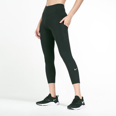 Nike Women's Epic Lux Crop Leggings Black Nike Women's Epic Lux Crop Leggings Black