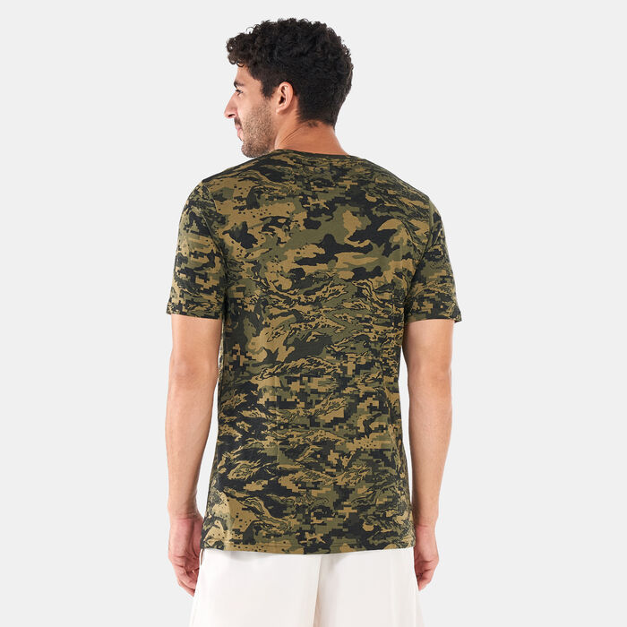 Under Armour Men's UA ABC Camo Print T-Shirt Green Under Armour Men's UA ABC Camo Print T-Shirt Green image number 1