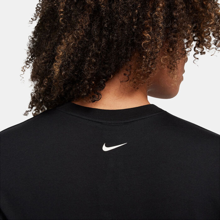 Nike Women's Sportswear Cropped T-Shirt Black Nike Women's Sportswear Cropped T-Shirt Black image number 3