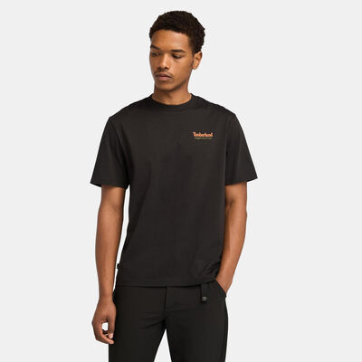 Timberland Men's Rugged Active Gear Graphic T-Shirt Black