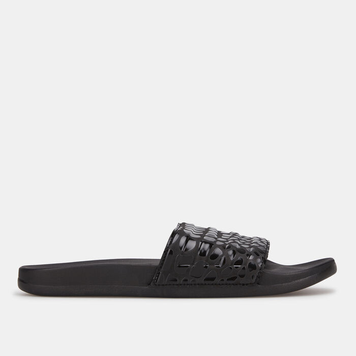 adidas Men's Adilette Comfort Slides Black adidas Men's Adilette Comfort Slides Black image number 1