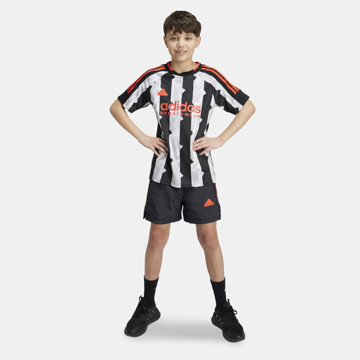 adidas Kids' Tiro Woven Shorts Black image number 1