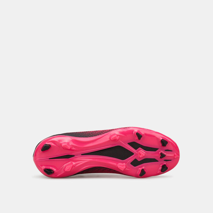 adidas Kids' X Speedportal.3 Firm Ground Football Shoe Pink adidas Kids' X Speedportal.3 Firm Ground Football Shoe Pink image number 3