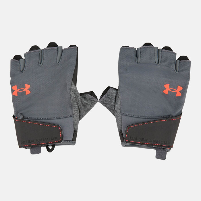 Under Armour Men's UA Training Gloves Grey Under Armour Men's UA Training Gloves Grey image number 0