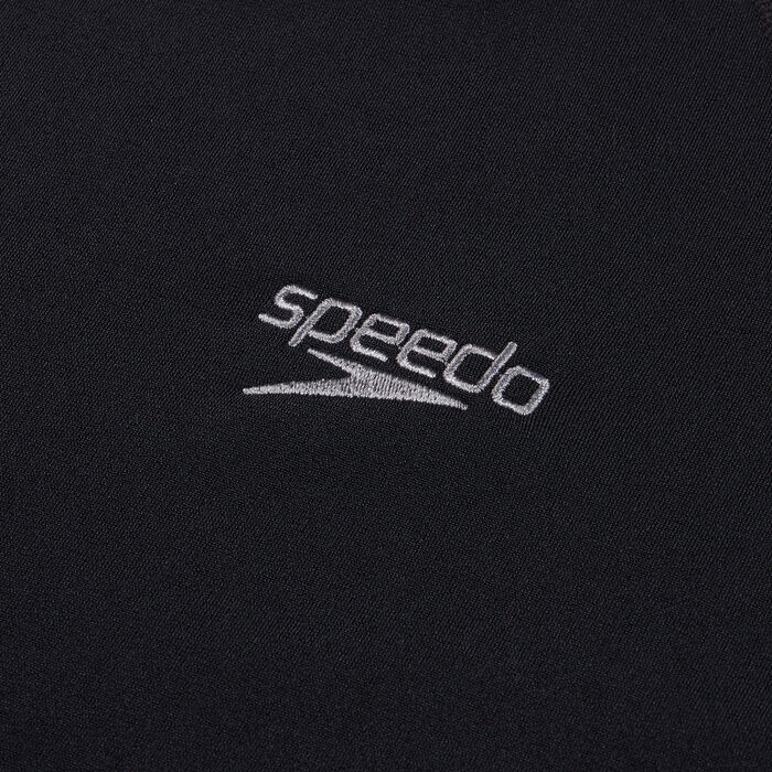 Speedo Mens Endurance+ Splice Swimming Rashguard Black Speedo Mens Endurance+ Splice Swimming Rashguard Black image number 5