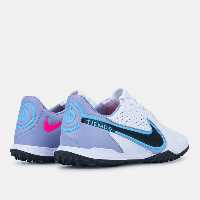 Nike Men’s React Tiempo Legend 9 Pro Turf Football Shoe White image number 2
