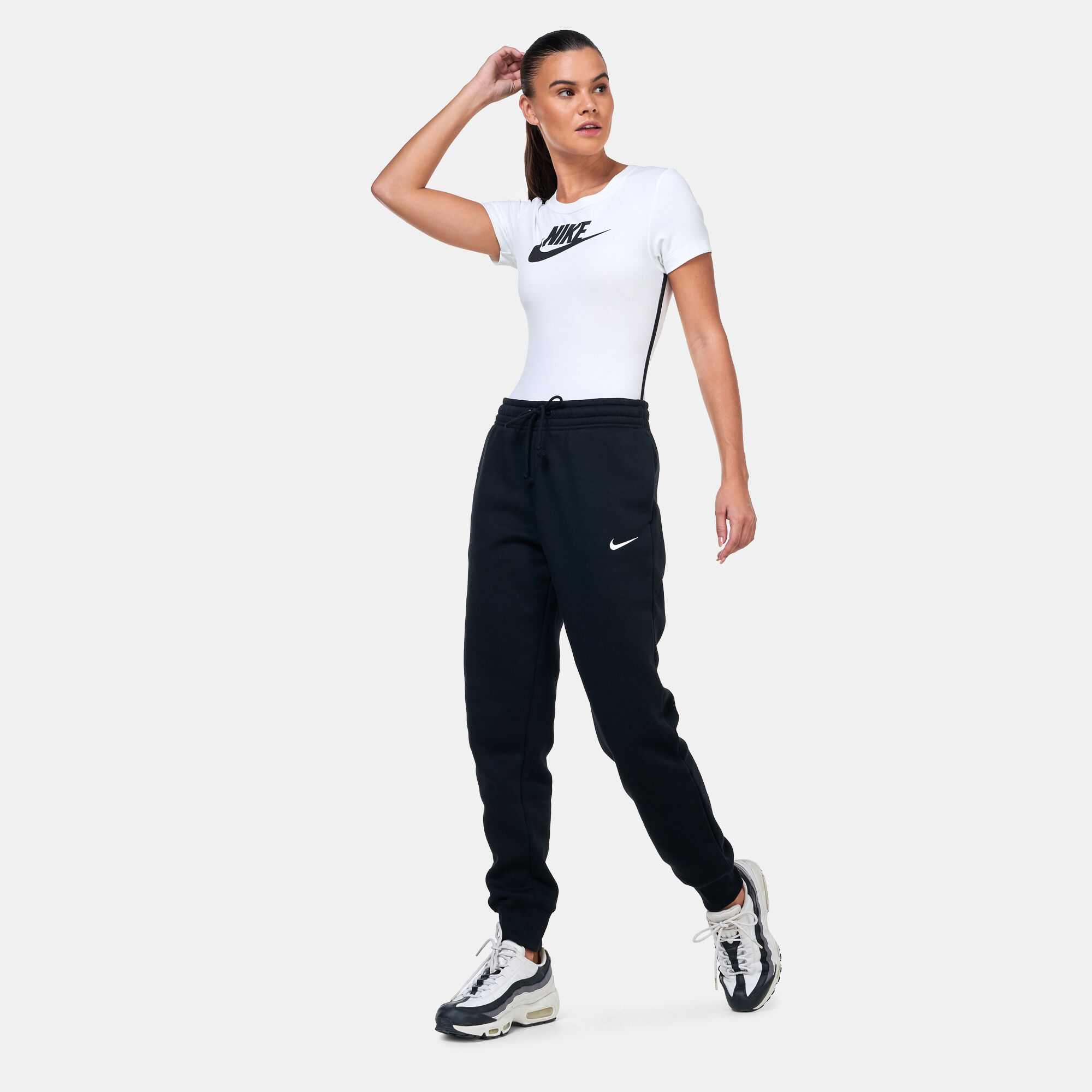 Women s Sportswear Phoenix Fleece Track Pants Black Nike in Qatar SSS