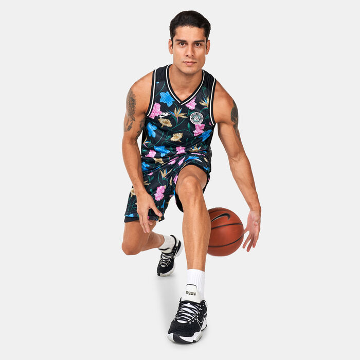 Nike Men's Giannis Standard Issue Dri-FIT Reversible Basketball Shorts Black image number 2