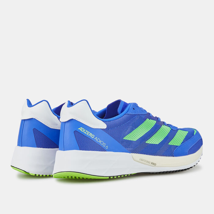 adidas Men's Adizero Adios 6 Shoe Blue image number 2