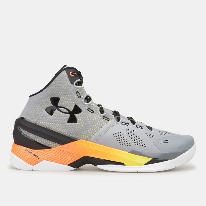 Under Armour Curry 2 Basketball Shoes Grey Under Armour Curry 2 Basketball Shoes Grey image number 0