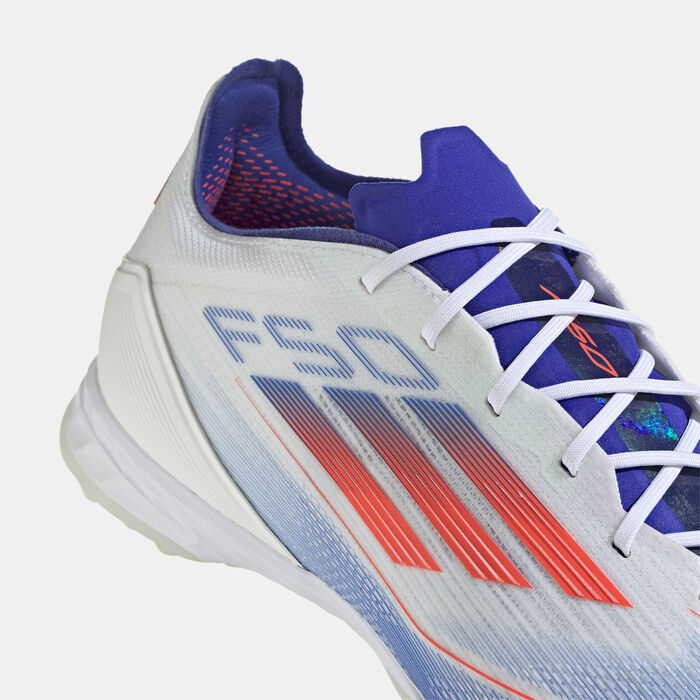 adidas Men's F50 Pro Turf Ground Football Shoes White adidas Men's F50 Pro Turf Ground Football Shoes White image number 4