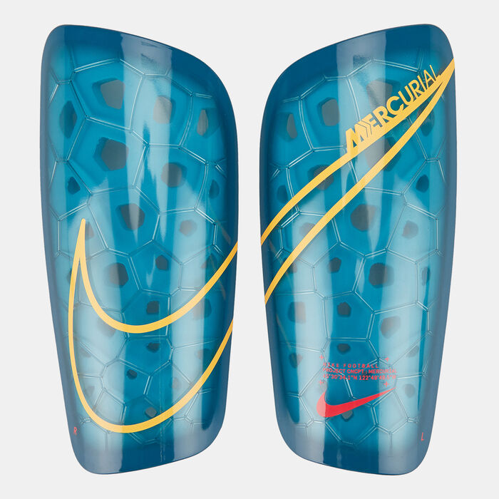 Nike Men’s Mercurial Lite Football Shin Guards Blue Nike Men’s Mercurial Lite Football Shin Guards Blue image number 0