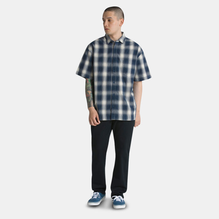 Vans Men's Nick Michel Woven Shirt Blue image number 2