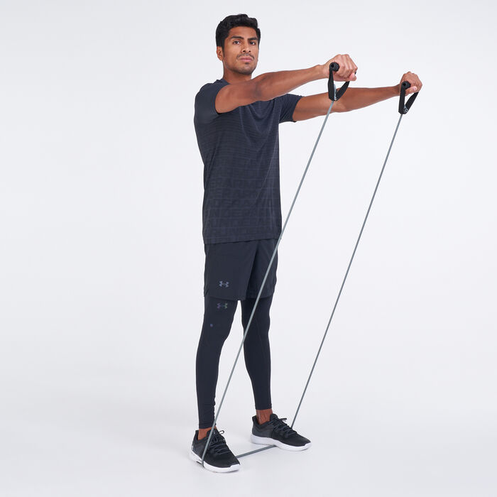 Under Armour Men's UA RUSH™ ColdGear® 2.0 Tights Black image number 2
