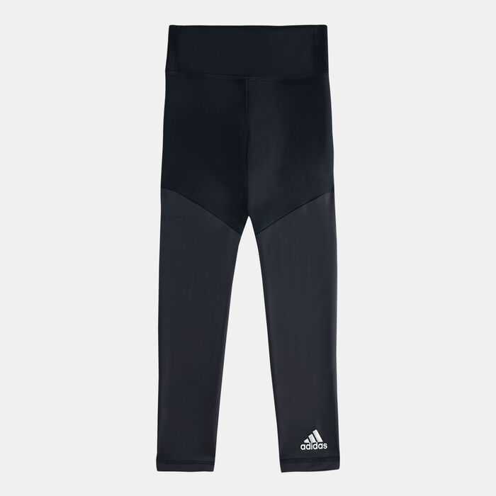 adidas Kids' Believe This AEROREADY Dance Leggings Black adidas Kids' Believe This AEROREADY Dance Leggings Black image number 0