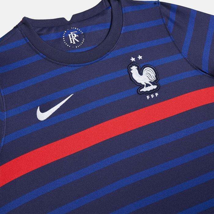 Nike Kids' France 2020 Home Football Kit (Younger Kids) Black Nike Kids' France 2020 Home Football Kit (Younger Kids) Black image number 1