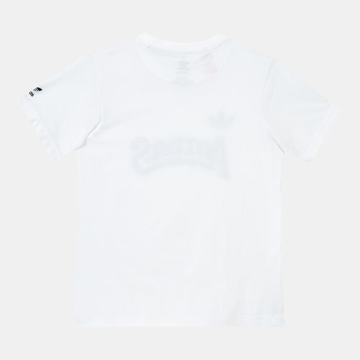 adidas Originals Kids' Graphic T-Shirt White adidas Originals Kids' Graphic T-Shirt White image number 1