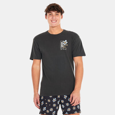 Vans Men's Trippy Grin Floral T-Shirt Black
