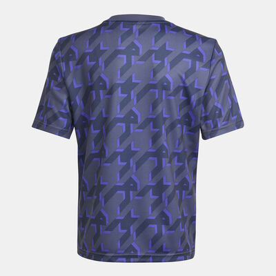 adidas Kids' Real Madrid Pre-Match Football Jersey Multi