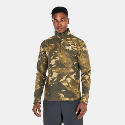 The North Face Men's 100 Glacier Sweatshirt Green