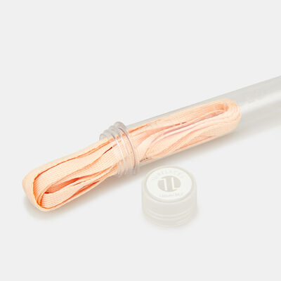 TUBELACES Flat Shoelaces Orange