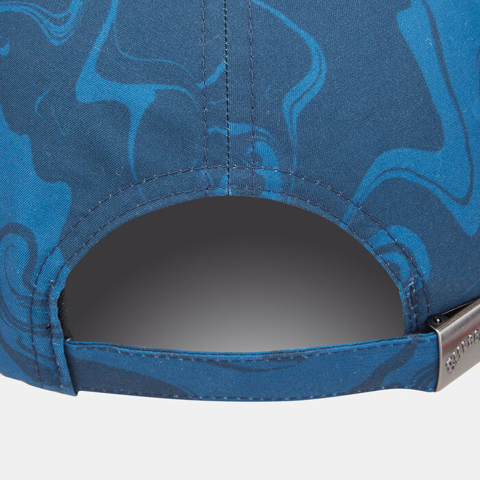 Billabong Men's Platform Print Strapback Cap Blue Billabong Men's Platform Print Strapback Cap Blue image number 1