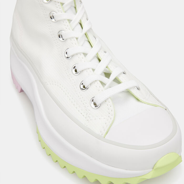 Converse Run Star Hike Platform Unisex Shoes White Converse Run Star Hike Platform Unisex Shoes White image number 5