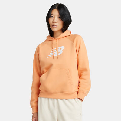 New Balance Women's Sport Logo Hoodie Blue