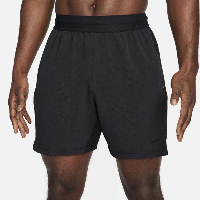 Nike Men's Flex Rep 4.0 Dri-FIT Fitness Shorts Black image number 1