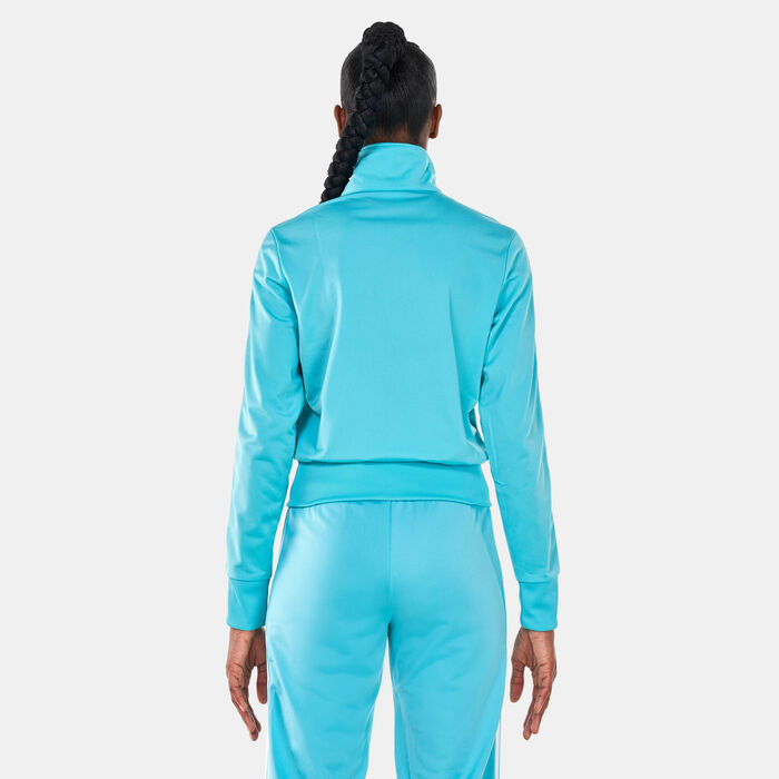 adidas Originals Women's Adicolor Classics Firebird Primeblue Track Jacket Green adidas Originals Women's Adicolor Classics Firebird Primeblue Track Jacket Green image number 1