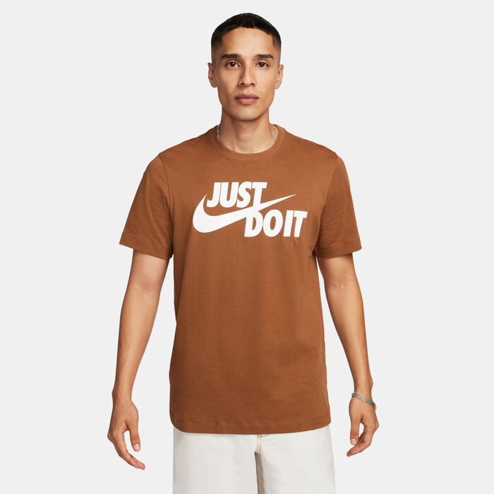 Nike Men's Sportswear JDI T-Shirt Brown image number 0