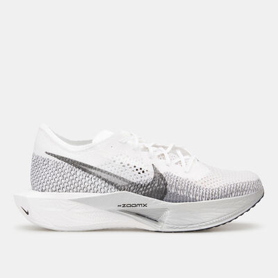 Nike Men's Vaporfly 3 Road Racing Shoes White Nike Men's Vaporfly 3 Road Racing Shoes White