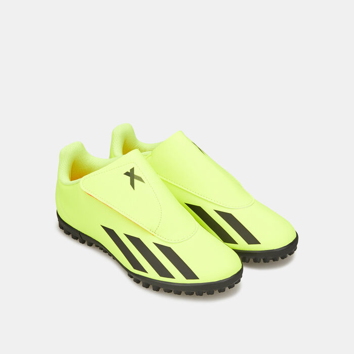 adidas Kids' X Crazyfast Club Hook-and-Loop Turf Ground Football Shoes (Younger and Older Kids) Multi adidas Kids' X Crazyfast Club Hook-and-Loop Turf Ground Football Shoes (Younger and Older Kids) Multi image number 2