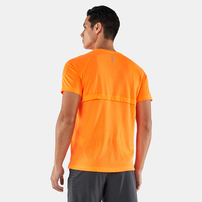 Under Armour Men's Streaker Run T-Shirt Orange Under Armour Men's Streaker Run T-Shirt Orange image number 1