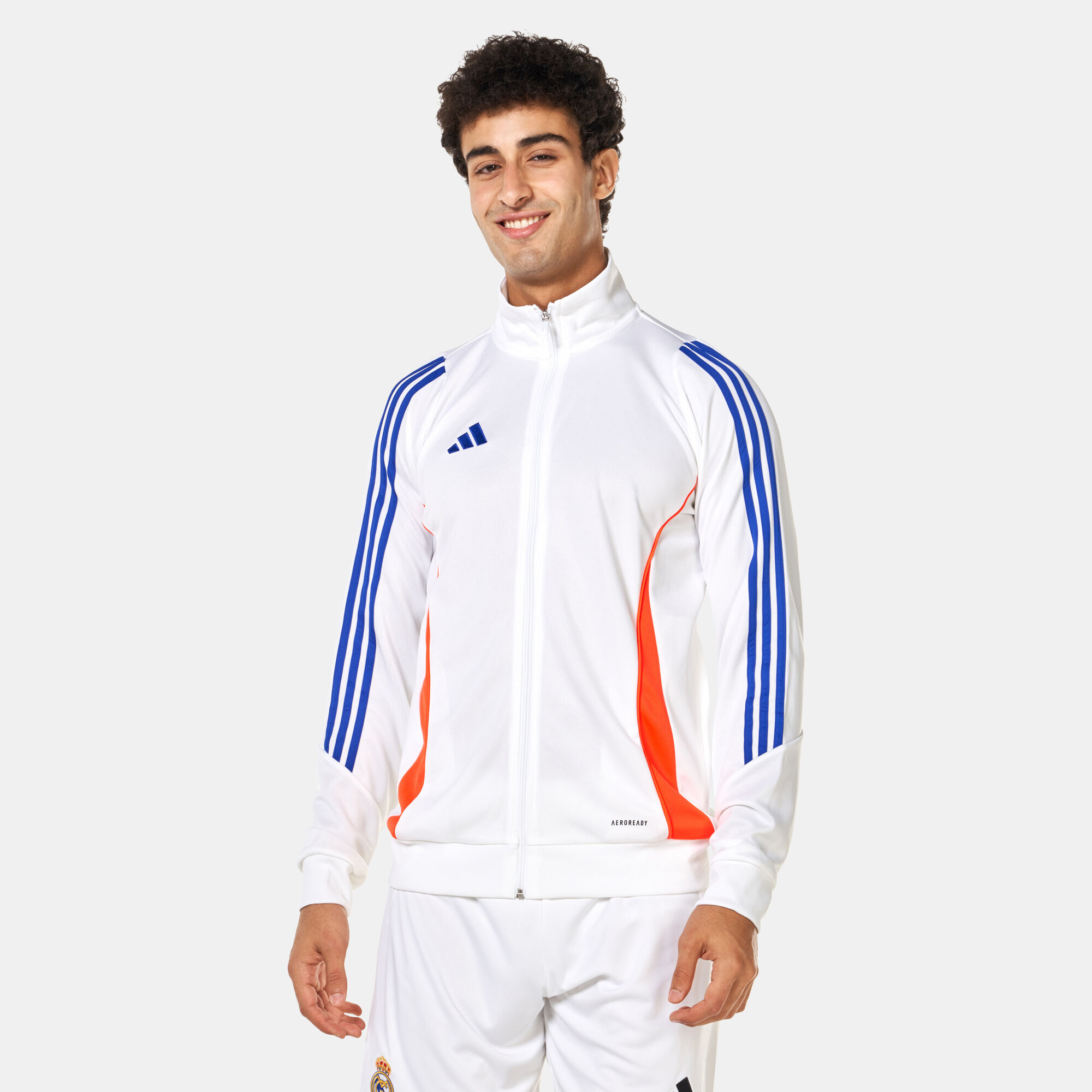 Adidas jacket football sale